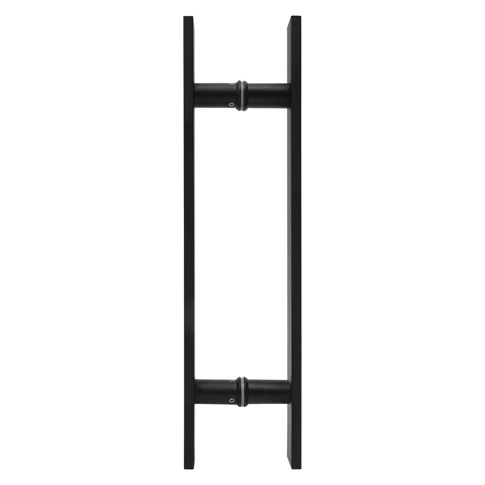 H Shape Stainless Door Handle Pull Push Sliding Double Sided Barn Door Handle