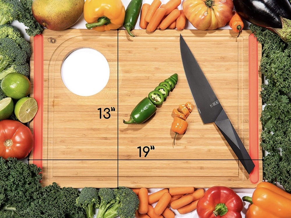 Meal Prep Pro Wooden Cutting Board
