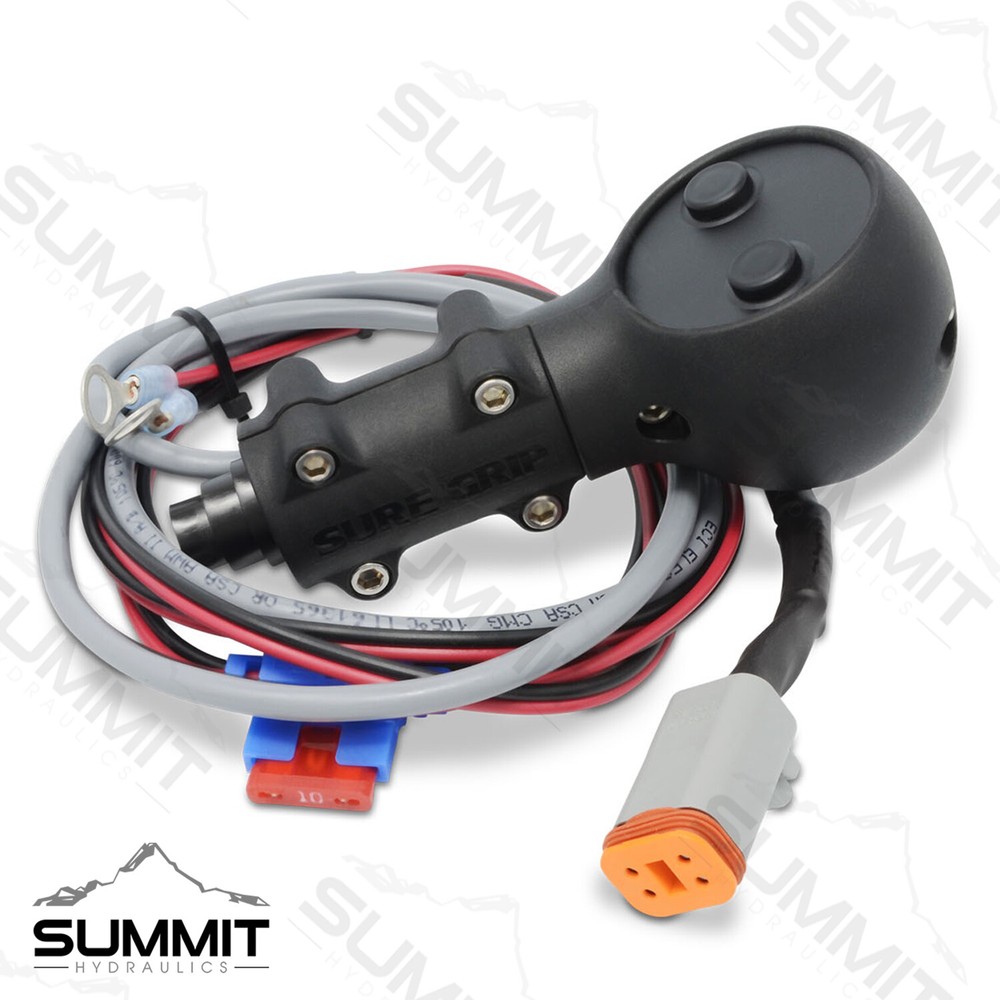 Universal Hydraulic Third Function Valve Kit w/ Joystick Handle, 15 GPM, 1/2" AG