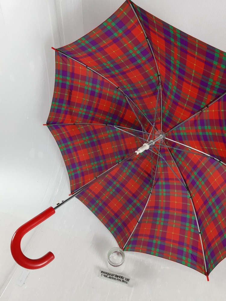 Long/Mini Umbrella - Automatic - Boys - 8 Slats - 0428L - Rainbow