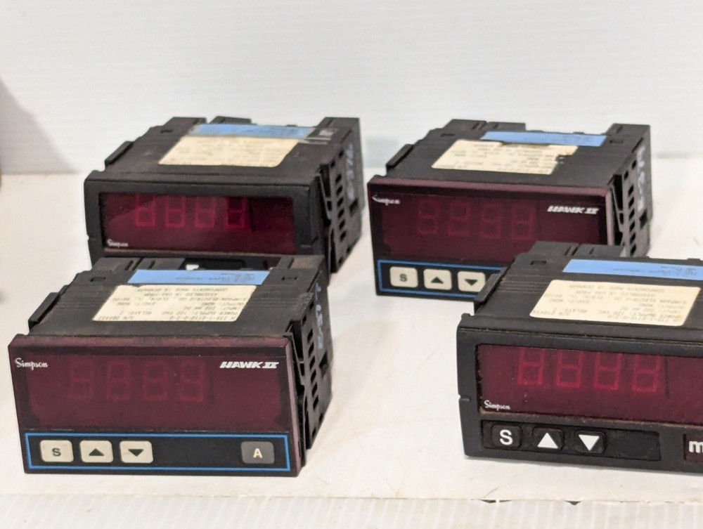 Simpson Electric Hawk II H 235-1-0110 Digital Panel Meter+Return