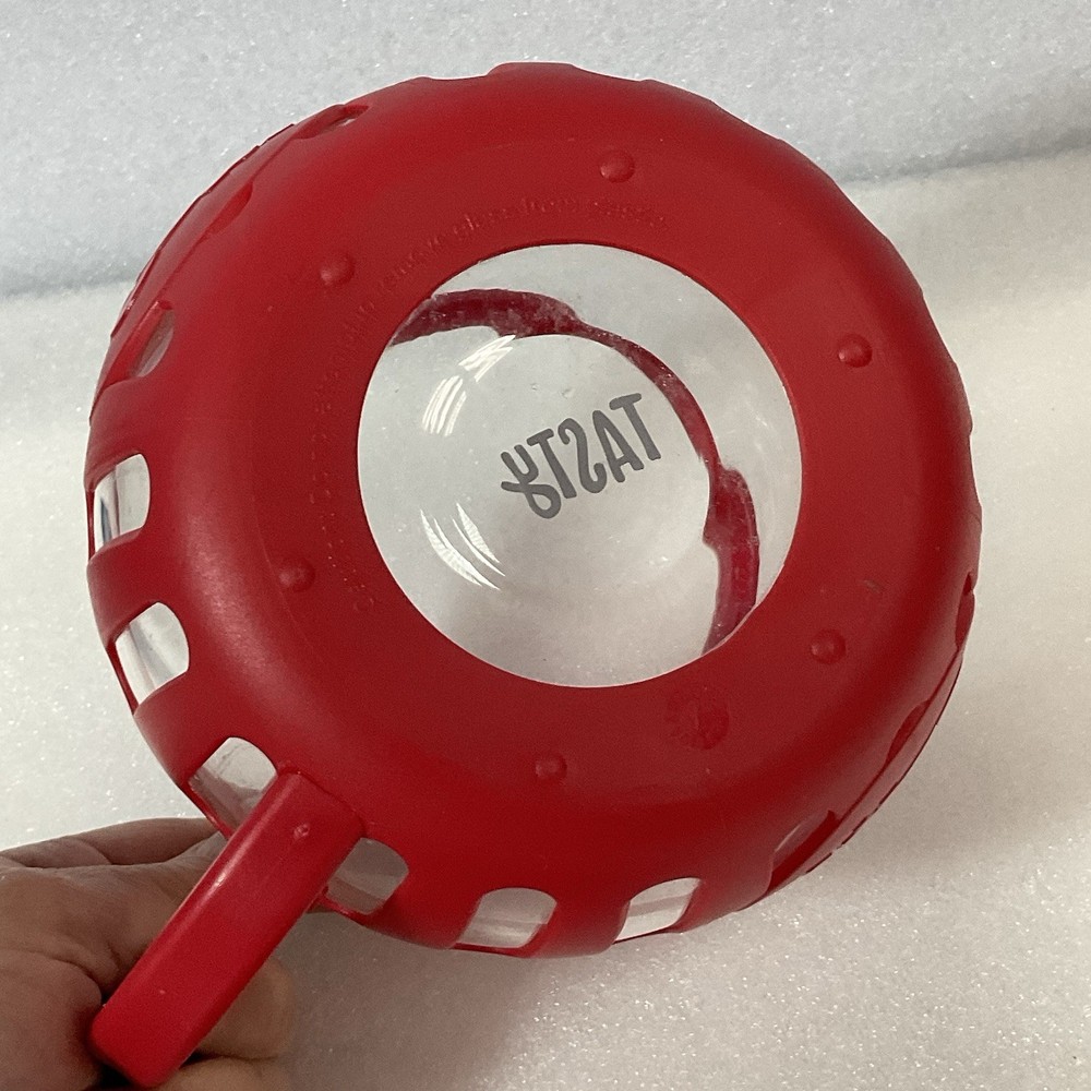 Ecolution Tasty Mini-Pop Microwave Popcorn Maker 1.5qt Red