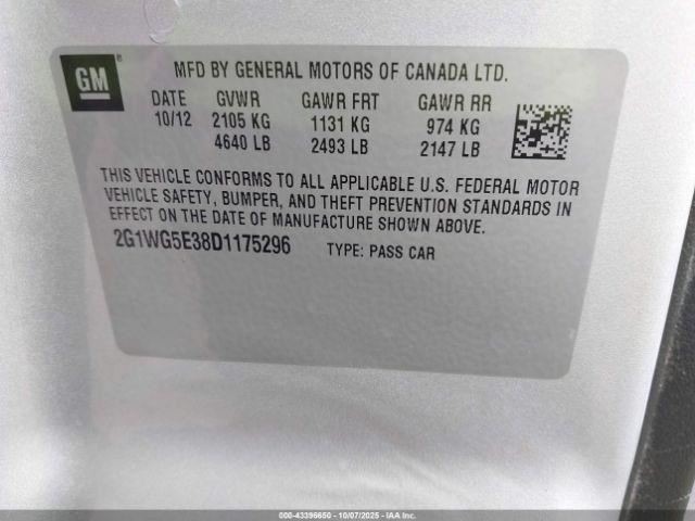 IMPALA 2013 Glove Box 4925653