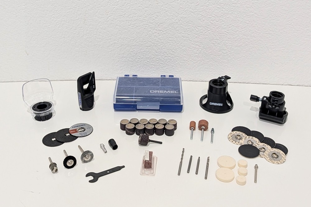 DREMEL 48-Piece  kit - Includes Rotary tool, Shield, Grinding and Sharpening kit