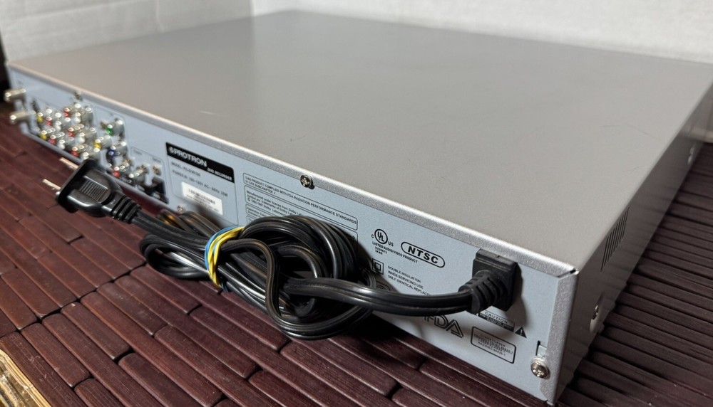 Protron DVD Recorder Player System Model No. PD-DVR100 No Remote Tested & Works