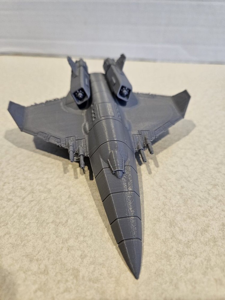 3d Printed 6in Grey Centurion Wing Commander WC Space Ship
