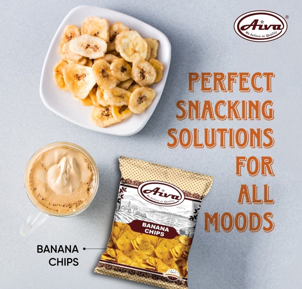 Aiva Banana Chips 5 Lb