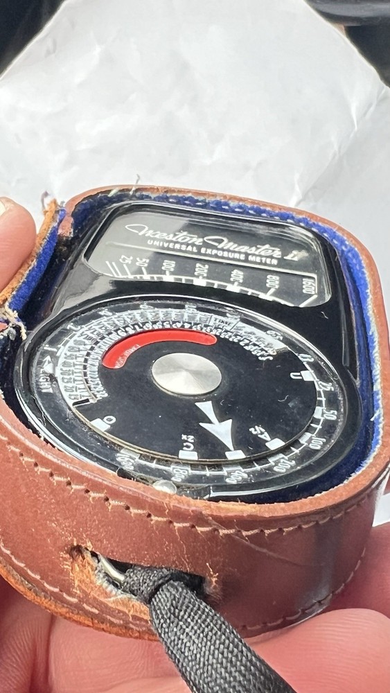 WORKING Weston Master II Universal Exposure Light Meter Model #735