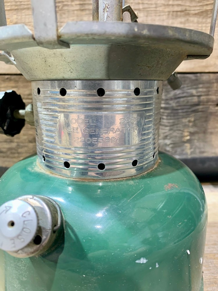 1972 Coleman, Model 228F Lantern, Double Mantle
