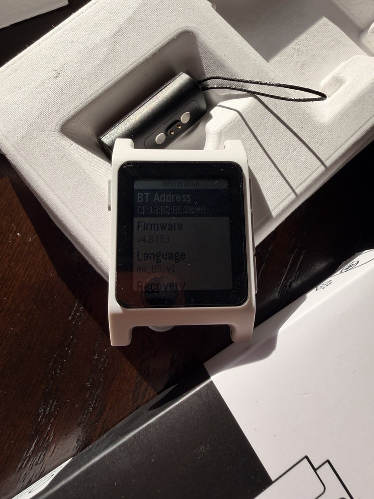 Pebble 2 Duo - White - Smart Watch