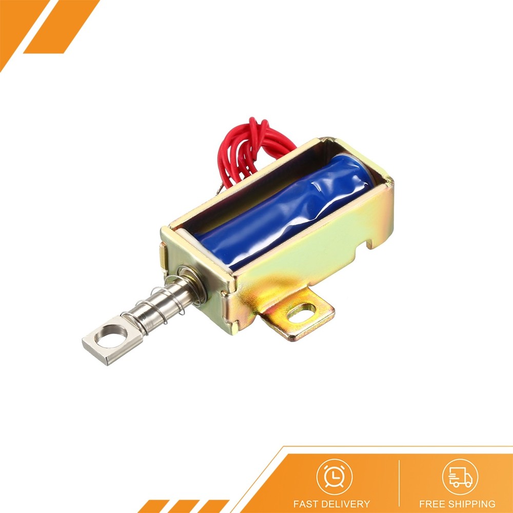 DC12V 2A 5mm Mini Electromagnetic Solenoid Lock Pull Type for Door Lock