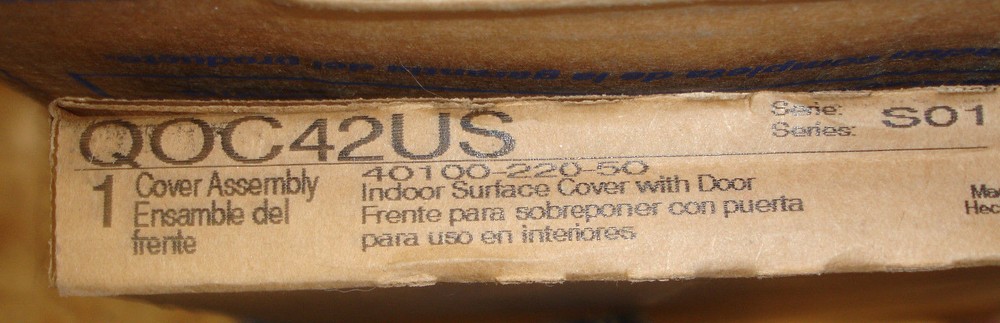 New Square D Generator Interlock Panel Breakers & Receptacle 20,30, or 50 amp