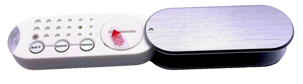 CID Rx Medication Reminder Alarm with Flashlight Programmable Hard Cased