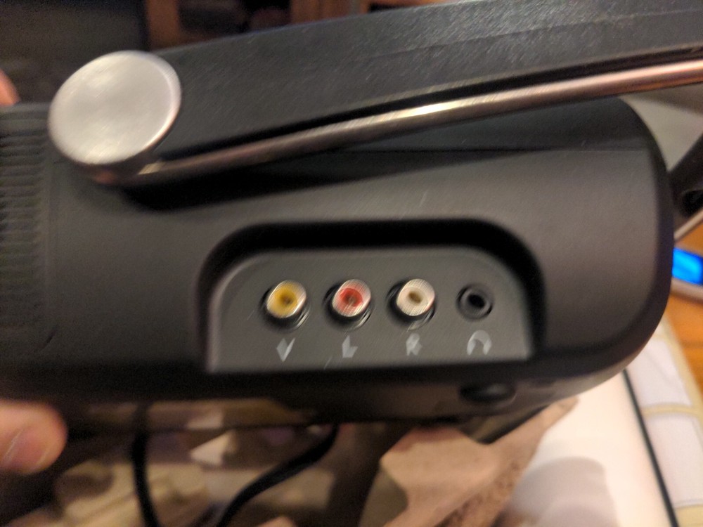 Sharper Image Projector Digital LCD EC-PJ10 Black Tested Works