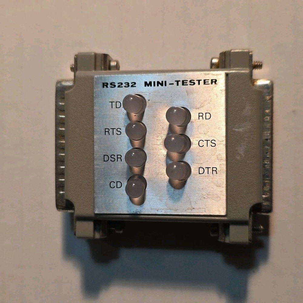 Vintage RS232 Mini Tester