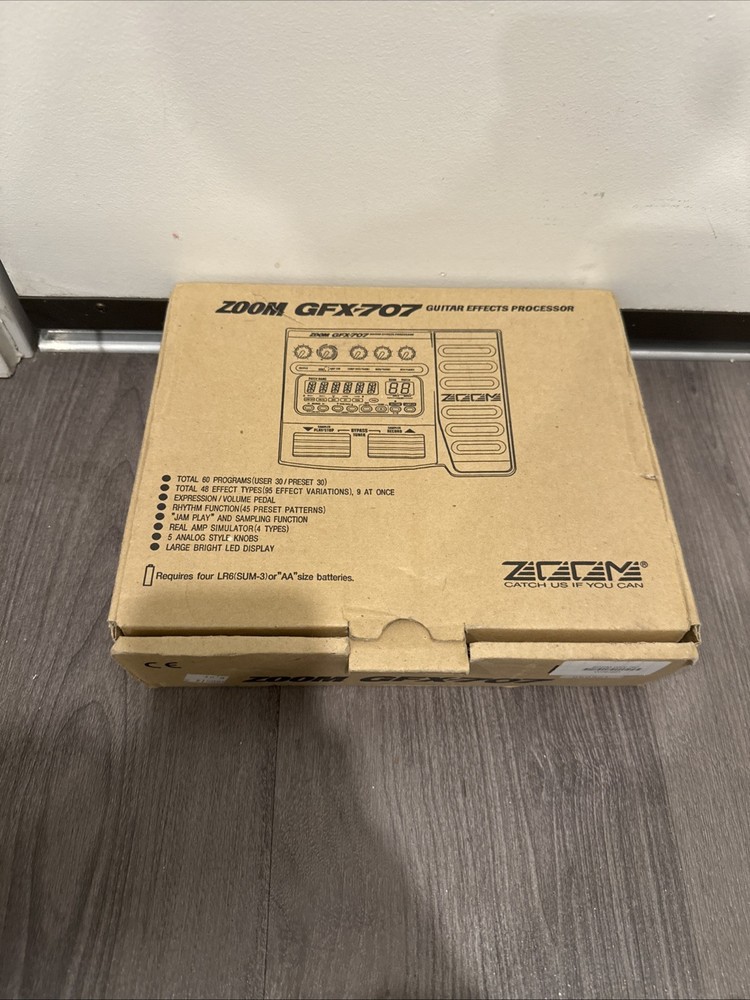 Zoom GFX-707 Guitar Effects Processor