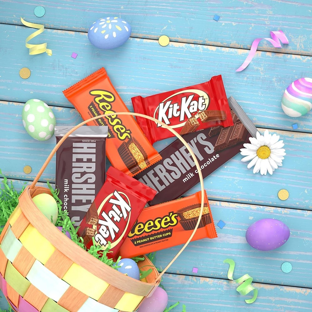 KIT KAT & REESE'S Assorted Chocolate Bars, 18ct x 2 Pack
