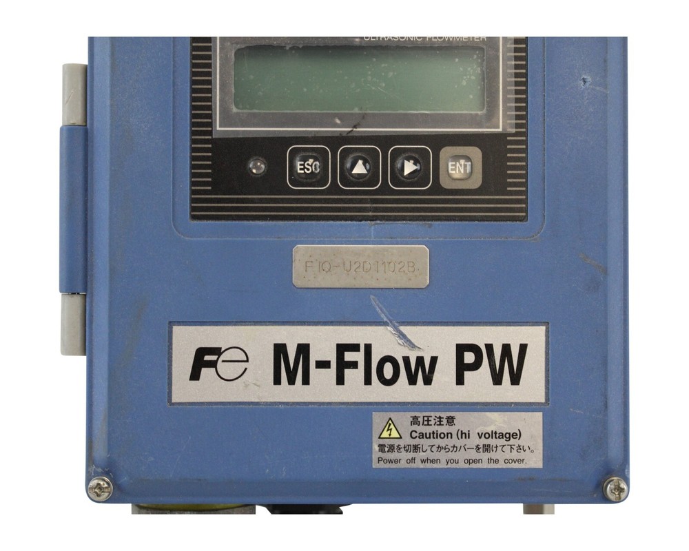 FUJI ELECTRIC FE M-FLOW PW ULTRASONIC FLOWMETER