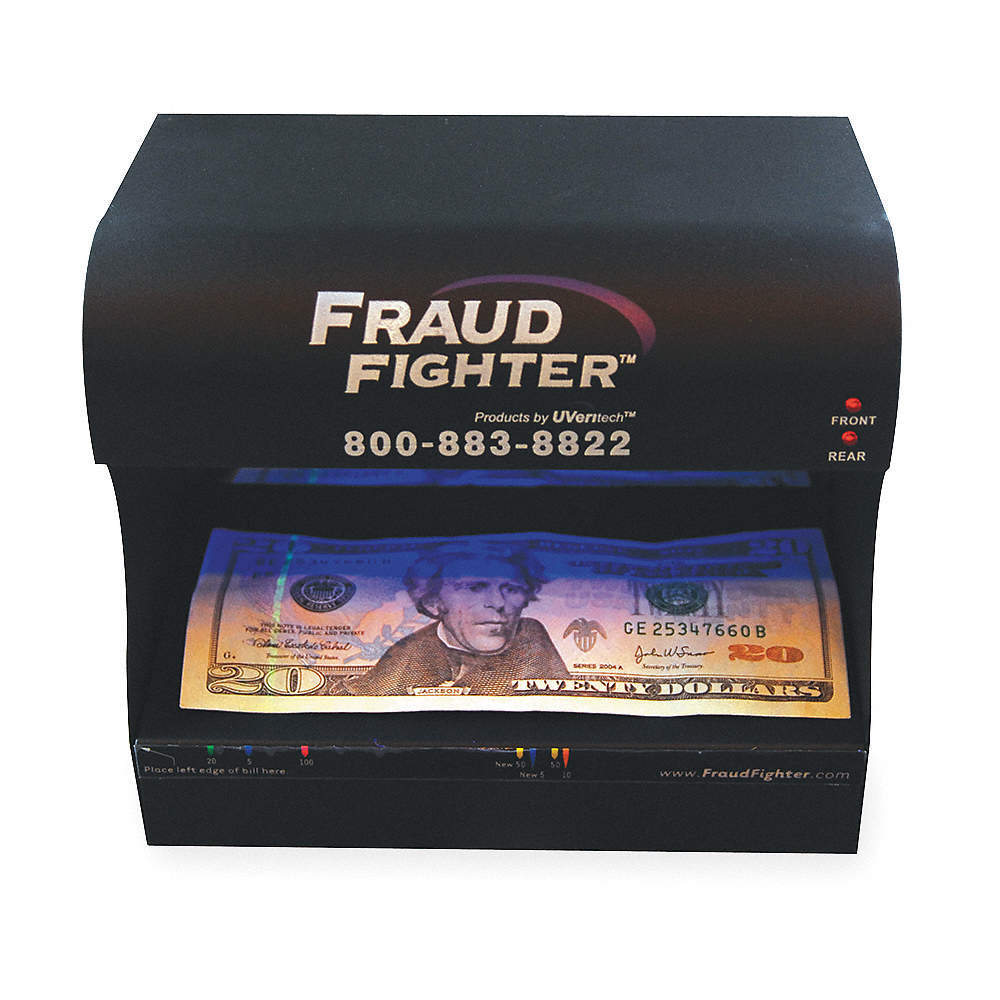 CORTECH CUV16 UV Counterfeit Detector, 2 Bulbs 3YMJ8