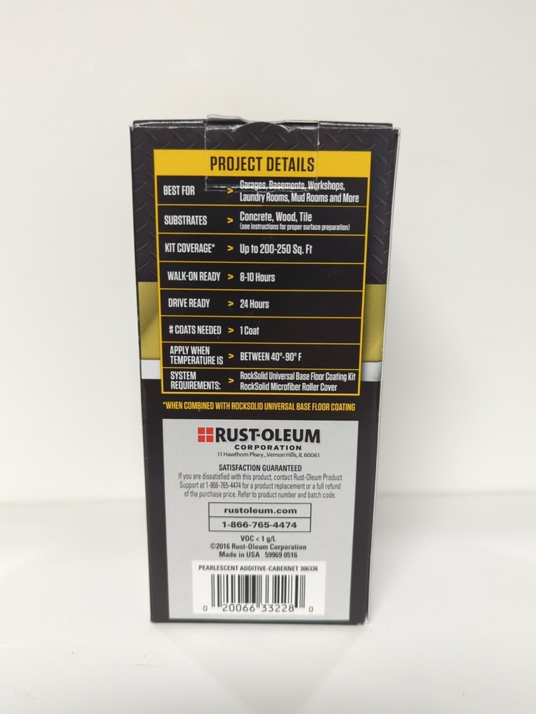 Rust-Oleum RockSolid Pearlescent Additive. Cabernet 🔥🔥