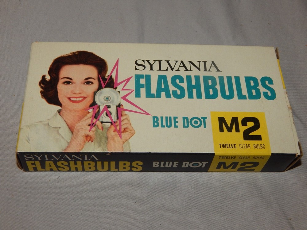 Sylvania Flashbulbs Blue Dot M2 ALL 12 NOS