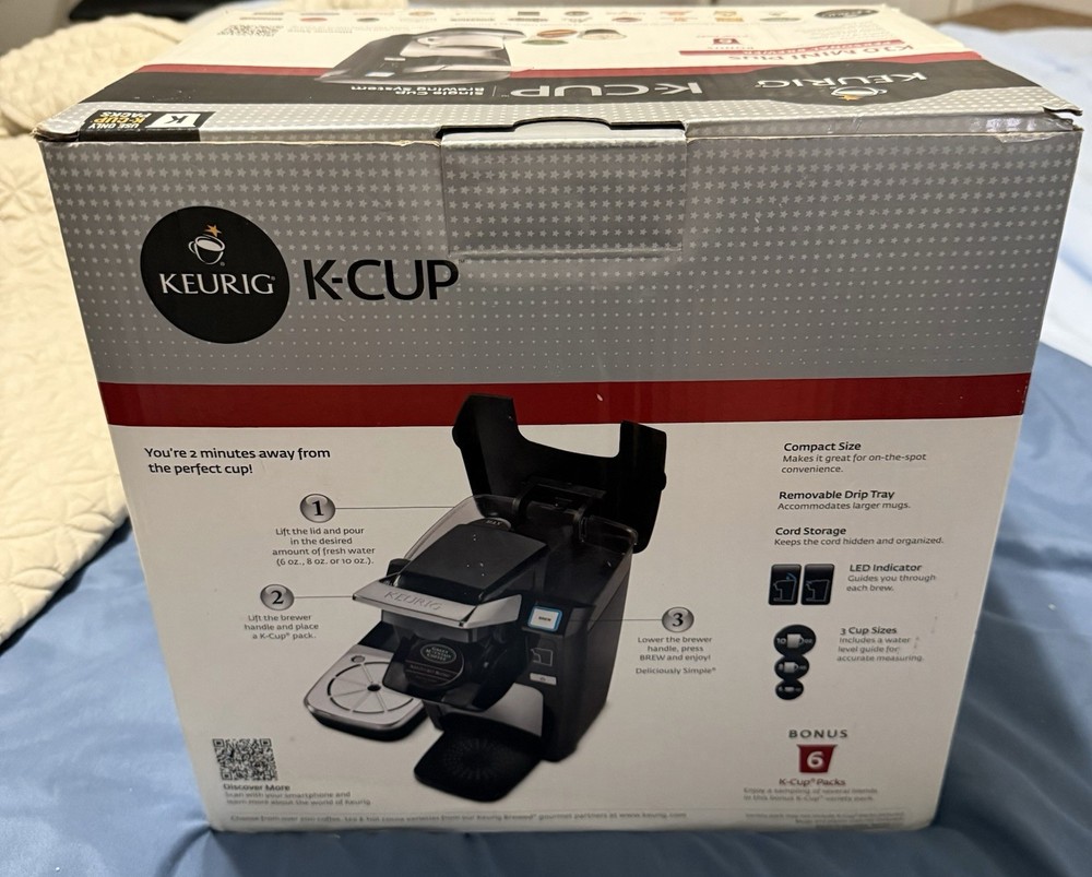 Keurig K10 Mini plus Coffee Maker Brewing System Black