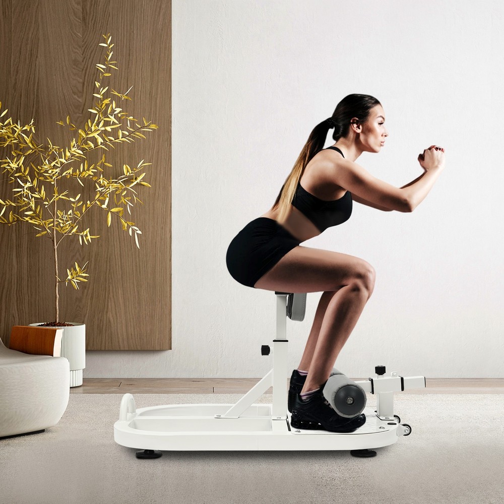 Multi-Function Leg Exercise Machine Deep Squat Bench Home Gym Workout Station