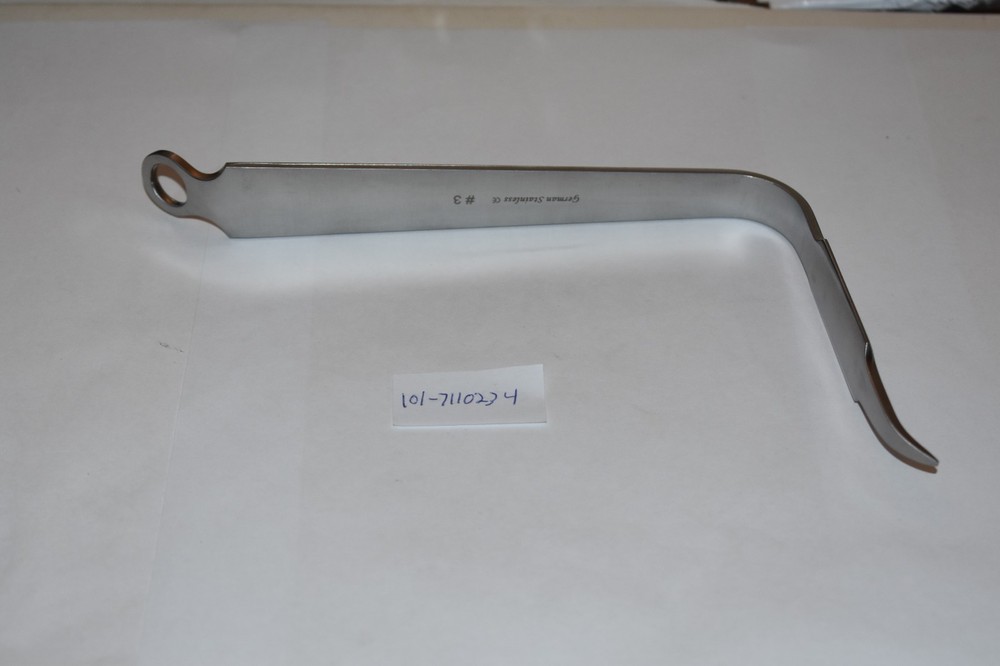 1 PC BENT HOHMANN RETRACTOR 9.75" 19MM DEPTH FROM BENT