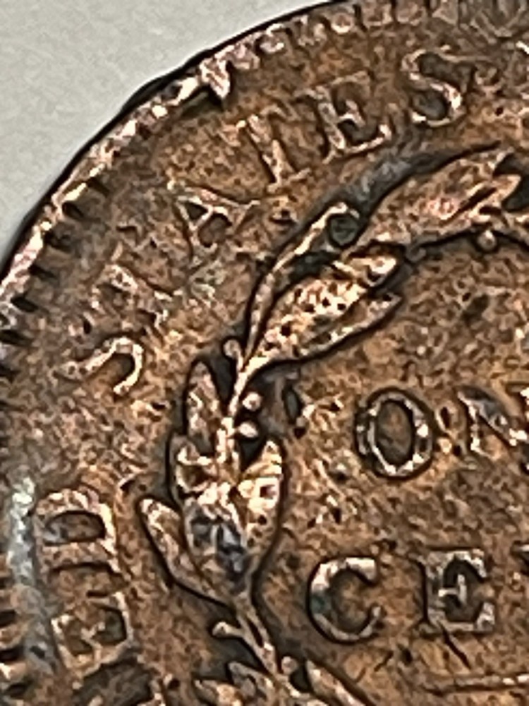 1817 Large Cent Matron Coronet Head 13 Stars, Liberty