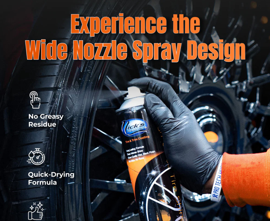 Tire Shine High Gloss 12 Pack