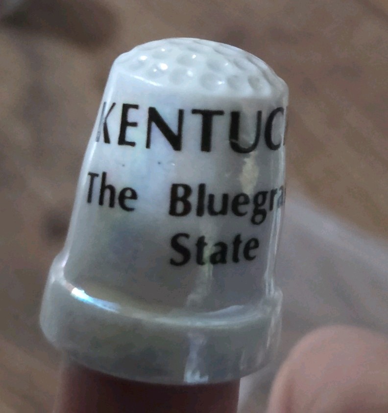 Vintage American Thimbles Bundle Of 7 Units