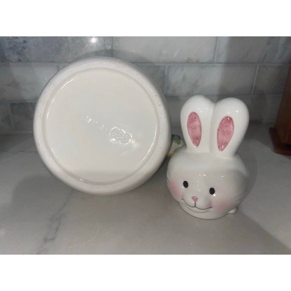 HALLMARK Bunny Teapot Ceramic Hand Painted