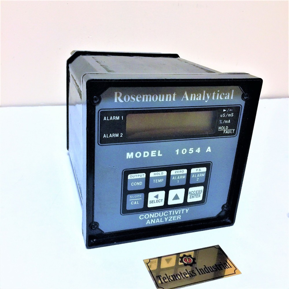 ROSEMOUNT ANALYTICAL 1054AC   CONDUCTIVITY ANALYZER