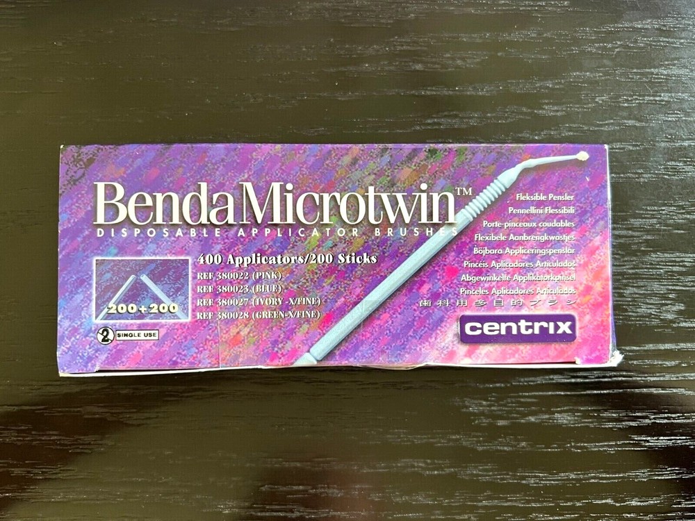 BENDA MICROTWIN EXTRA-FINE, DOUBLE-ENDED MICRO APPLICATOR - Centrix