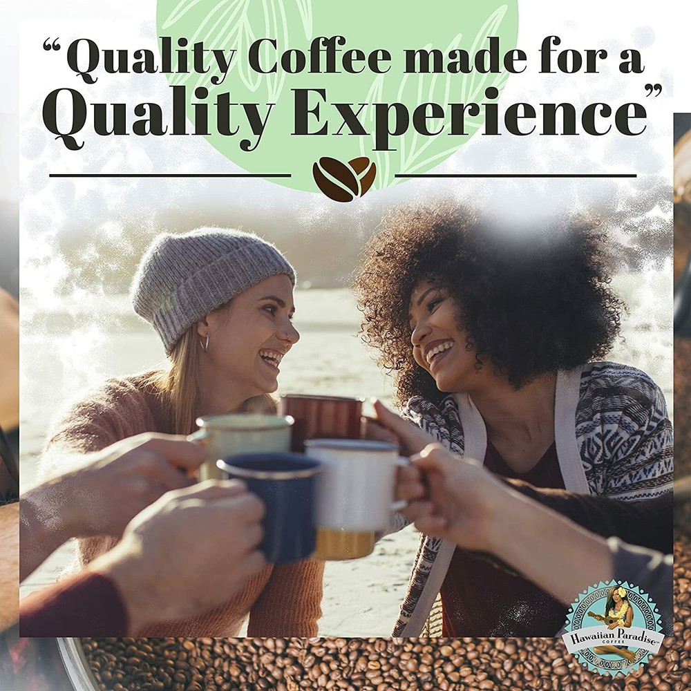 🌺FRESH TWO 24oz VANILLA MACADAMIA NUT Hawaiian Paradise Coffee