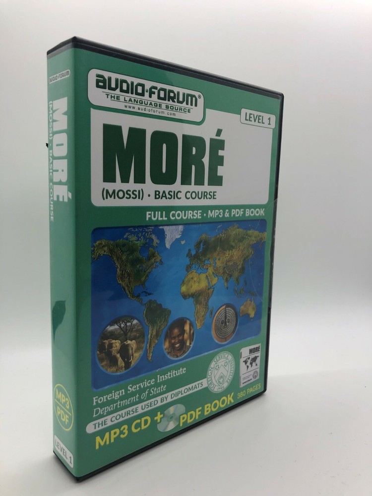 FSI: Moré (Mossi) Basic Course (PC/MAC) by Audio-Forum