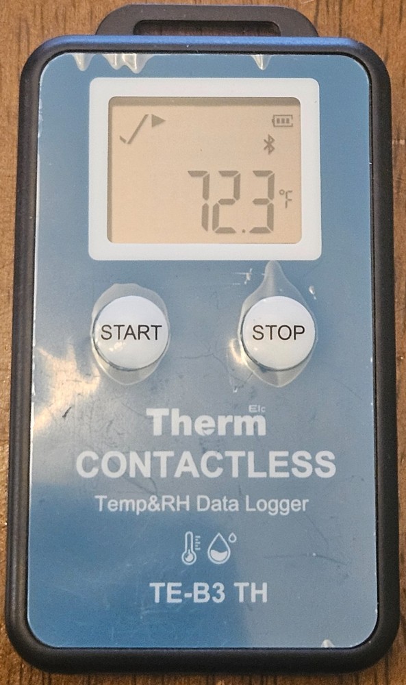 therm-elc contactless te-b3 th data logger
