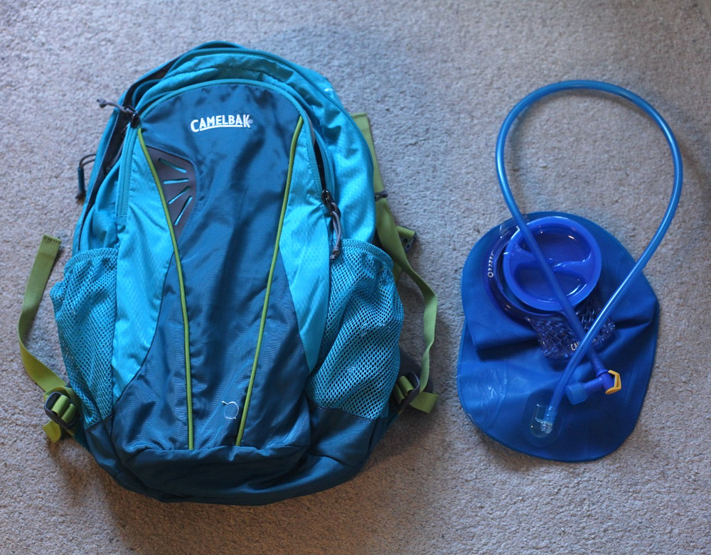 Camelbak HydroBak 1.5L 50oz Hydration Pack Water Reservoir Backpack Blue