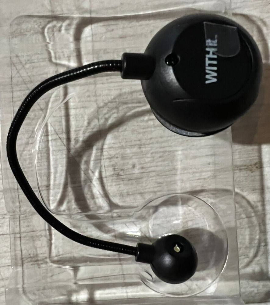 Disc Light, Black, Black Neck Booklight - NEW no retail box