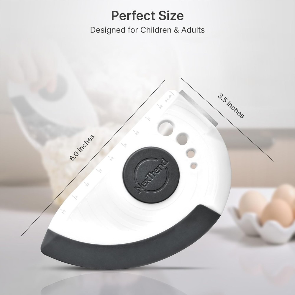 Bakerscraper – 5-In-1 Flexible Bowl Scraper, Bench Scraper and Dough Scraper
