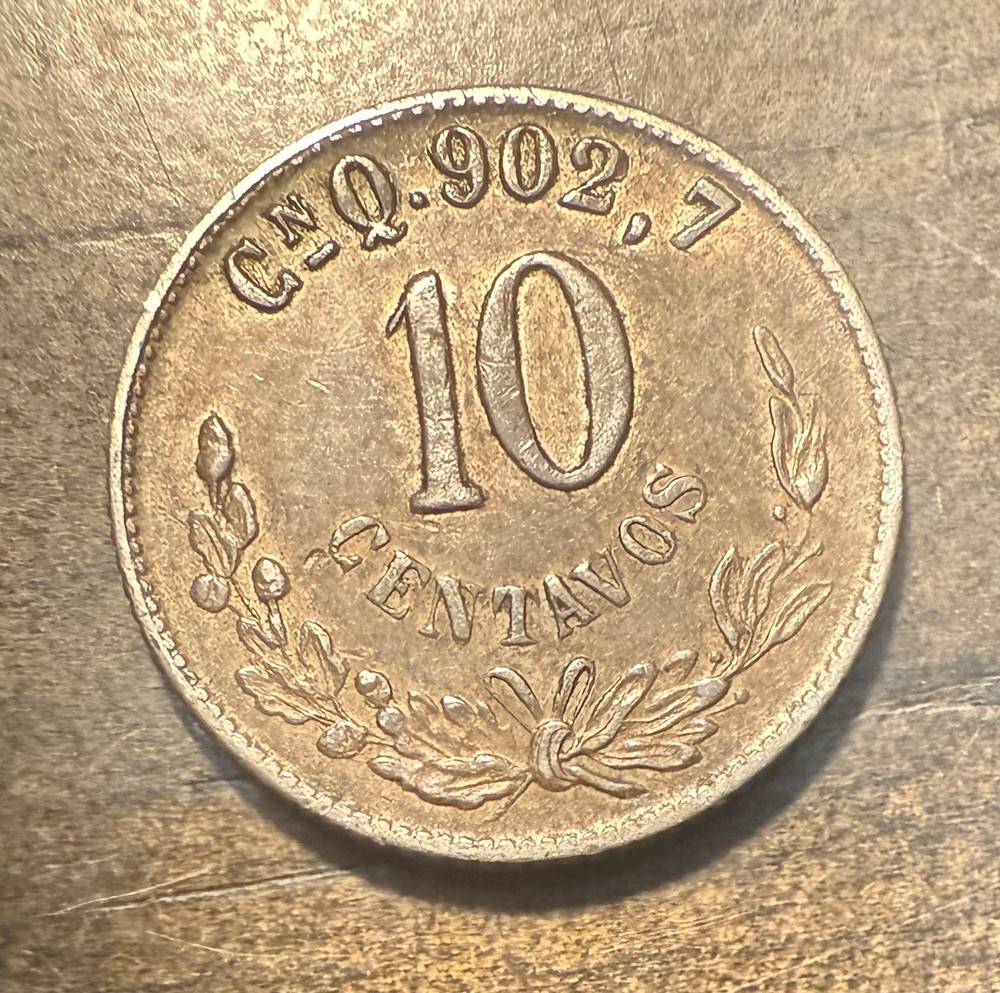 1903 Mexico 10 Centavos