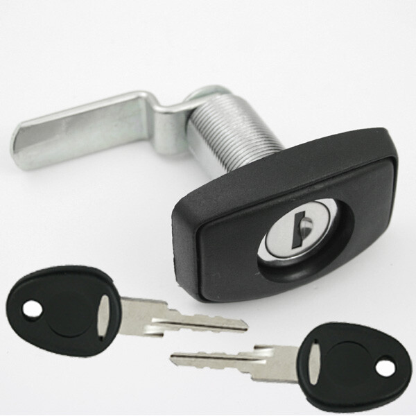 Klappenschloss Schloss Serviceklappe Gaskasten Wohnwagen Wohnmobil schwarz