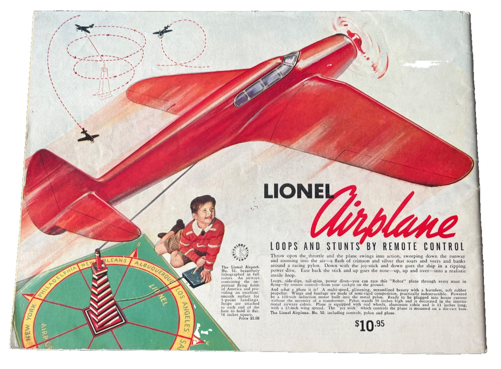 Prewar Lionel 1936 Original Catalog