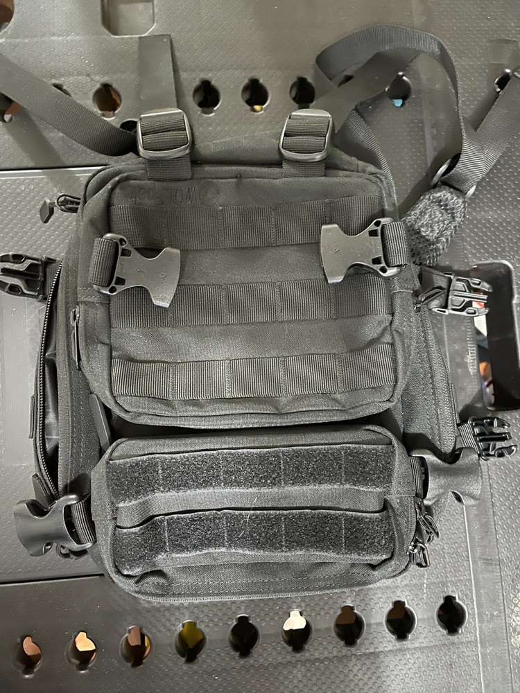 WOLFpak Mini Backpack Black Bag Wolfpack