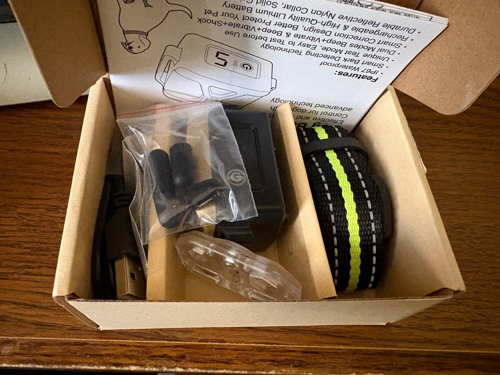 ROHS Dog Bark Control Collar NIB