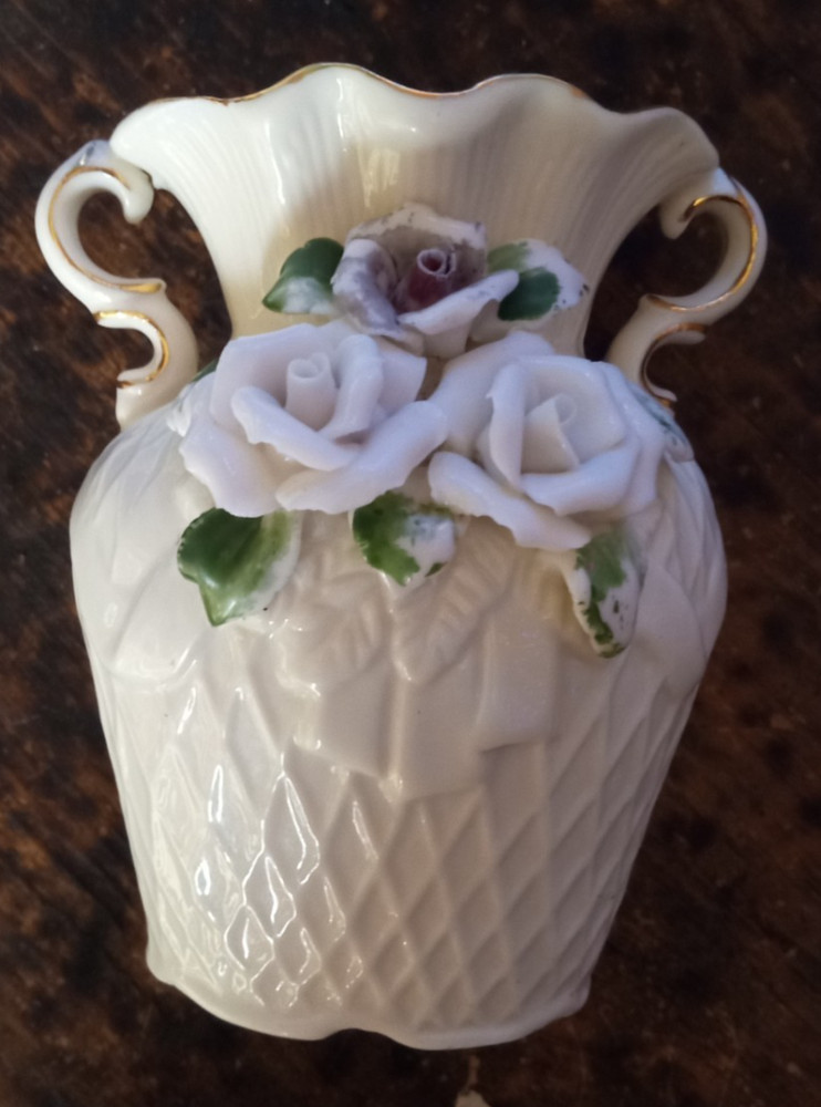 vintage small porcelain vase