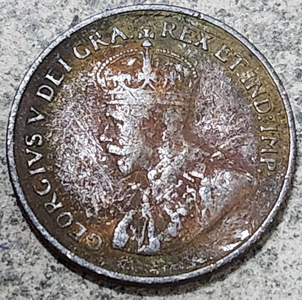 CANADA 🇨🇦 ONE (1) CENT COIN 1933 (KING GEORGE V)