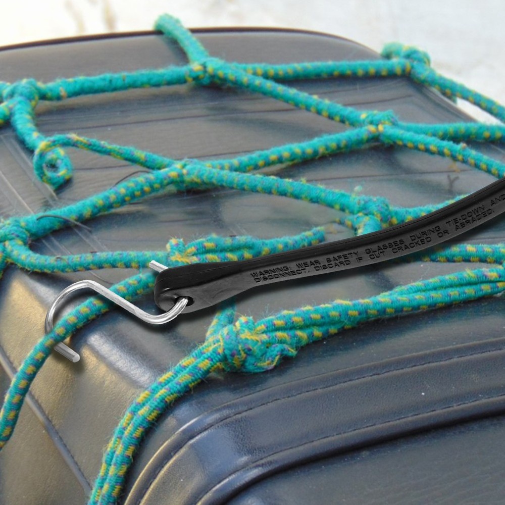 Elastic Packing Strap Vehicle Tie down Straps Bungee Cord with Hook