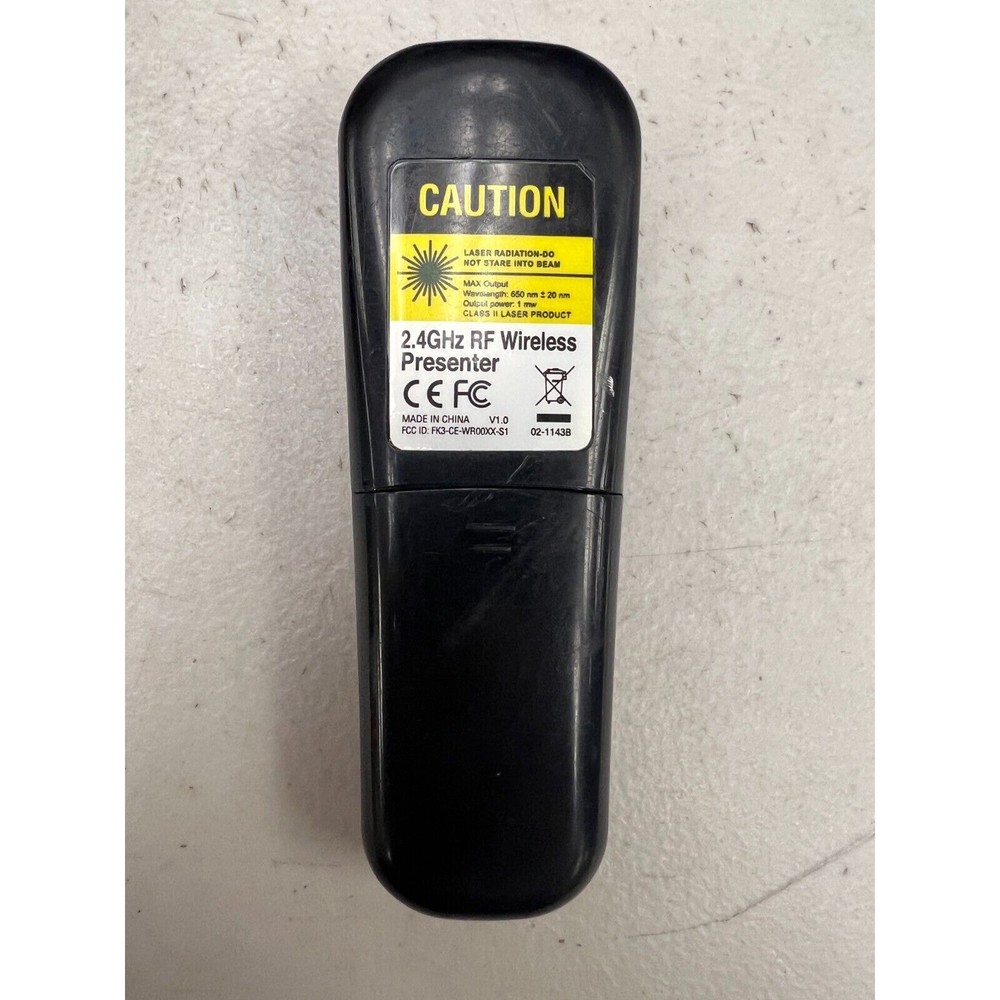 RF 2.4GHz Wireless Presenter USB Remote Control Presentation Mouse Laser Pointer