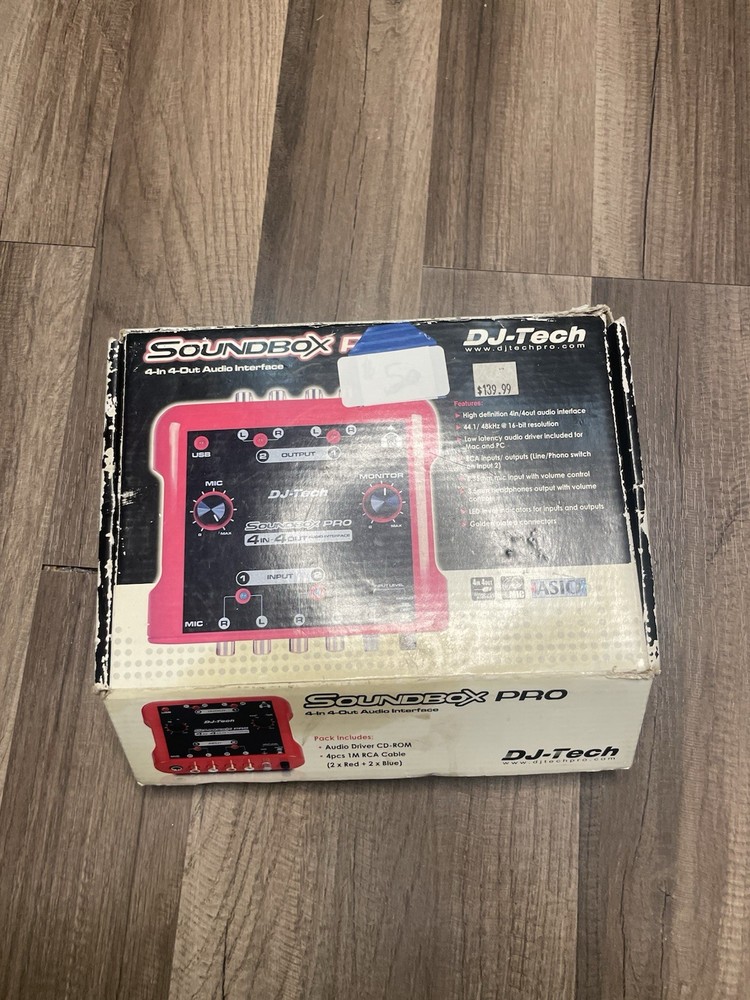 DJ-Tech M-10 USB Soundbox Pro